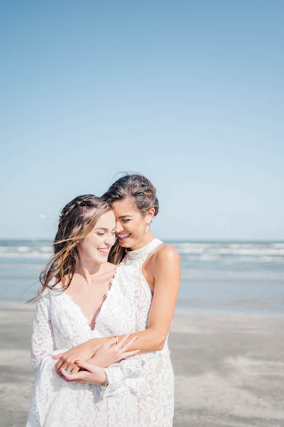 DaniLea Photo same sex couple on beach